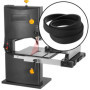VGOL Lot de 2 Bandes de Caoutchouc pour Scie à Ruban 611 Mm Compatibles avec Les Scies à Ruban de 9 Pouces