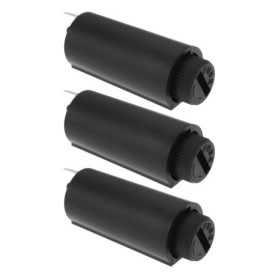 VGOL 3x Porte-fusibles Verticaux Fermés avec Capuchon 5 Mm X 20 Mm 250 V 10 A pour Tableaux d'alimentation Et Divers Petits Appa