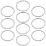 eMagTech Lot de 10 Bagues de Réduction de Scie de 25,4 à 22,2 mm Bagues D'alésage de Lame de Scie Rondelles de Bagues Entretoise