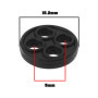 eMagTech Lot de 4 joints de robinet de carburant pour carburateur 16957-ZE1-812 Compatible avec la gamme Honda GX