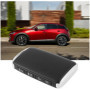ECSiNG Coque de Clé Télécommande 4 Boutons Compatible avec Mazda CX-3 CX-30 2020-2021 CX-5 2019-2022 CV