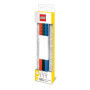 IQ Papeterie LEGO - Pack de 3 stylos gel - rouge, bleu, noir