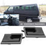 1 Paire de Poignées de Porte Intérieure Avant de Voiture Gauche et Droite Compatible avec Transporter T4 1990-2002 701837020U71 
