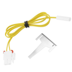 ECSiNG Lot de 2 colliers de serrage pour tuyau de drainage - Capteur de température compatible avec les réfrigérateurs Samsung D