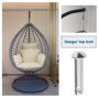 ECSiNG Boulon Supérieur de Hamac Boulon Supérieur de Suspension Boulon Supérieur pour Hamacs Chaises Suspendues Balançoires Meub