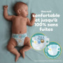 Pampers Baby-Dry Taille 6, 80 Couches, 13kg-18kg, Une Nuit Confortable Jusqu’À 100% Sans Fuites