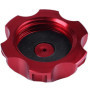 Bouchon de Réservoir, 48.5mm CNC Bouchon Reservoir de Carburant vanne de Purge Cap, Bouchon de Couvercle de Réservoir de carbura