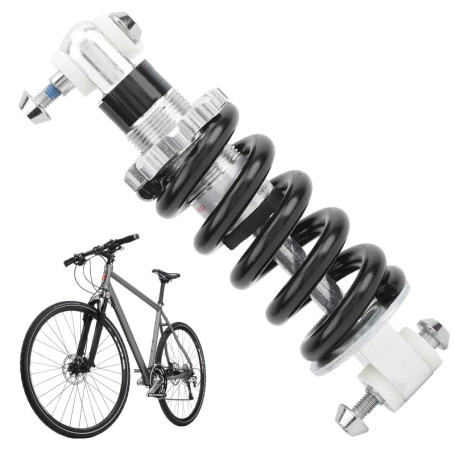 Mein HERZ Amortisseur de Vélo Montagne, Suspension de Jambe Arrière Vélo Bricolage Suspension à Ressort Oscillant, Mini 150mm 15
