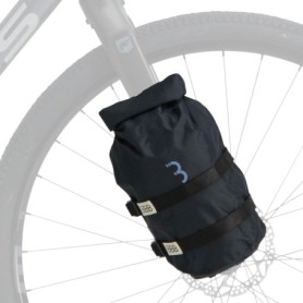 BBB Cycling StackPack Sac de Cadre Imperméable | Capacité de 4L | Sac Léger pour Bikepacking avec Porte-Bagages Inclus | Pour VT