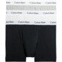 Calvin Klein Trunk 3pk Homme Trunk, Multicolore (Black/White/Grey Heather), XS