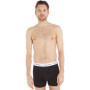 Calvin Klein Trunk 3pk Homme Trunk, Multicolore (Black/White/Grey Heather), XS