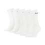 Puma Crew Chaussettes, Blanc, 47/49 (Lot de 5) Unisexe