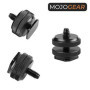 MOJOGEAR Adaptateur de chaussure froide pour support de chaussure froide - Vis 1/4 de pouce pour accessoires d'appareil photo - 