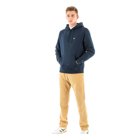 Tommy Jeans TJM Reg S Flag Hoodie Dm0Dm20742 Sweat à Capuche zippé, Blue (Dark Night Navy), M Men's