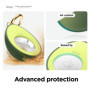 elago Coque Avocado Compatible avec Apple Airtag Étui - Porte-Clés De Protection Contre Les Chutes, Porte-Clés Porte-Mousqueton 