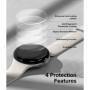Ringke Protecteur d'écran Compatible avec Google Pixel Watch 2/1 41mm [Dual Easy Film] [3 Pack] Application Facile Attachement s