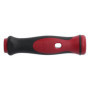Stubai 356501 Manche bi matière pour ciseau à bois, Noir/rouge, 130 mm