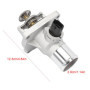 Attisfiera 71770832 Thermostat de liquide de refroidissement avec joint de boîtier 2 pôles avant gauche pour Cruze Orlando Astra