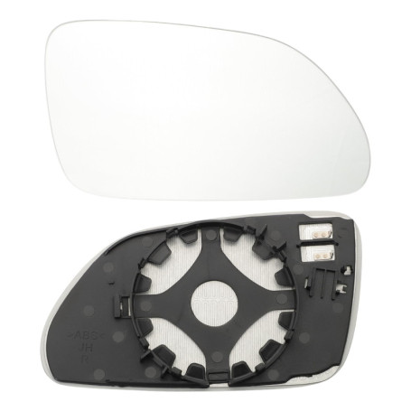 Konuooer Rétroviseur chauffant pour Polo 9N 2005-2009, Verre rétroviseur extérieur en verre asphérique miroir rétroviseur compat