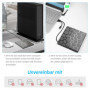 Lecteur CD/DVD Externe pour PC USB 3.0 Type-C Lecteur CD/DVD + RW Drive Portable Graveur de CD/DVD avec Port USB/SD/TF pour Wind