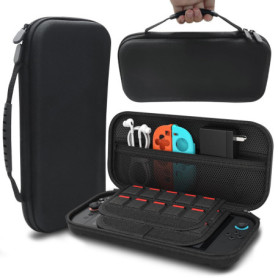 SUNNIFLY Étui de Transport pour Nintendo Switch 2, Sac de Voyage avec 20 Cartouches de Jeu, étui Rigide Eva Pratique pour Ranger