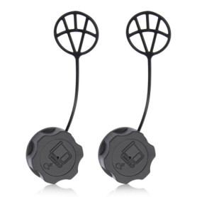 Konuooer Lot de 2 Bouchons de Réservoir Carburant Tondeuse Gazon pour bouchon essence Débroussailleuse 33CC 43CC 52CC CG430 CG52