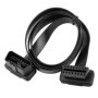 BRIEFCEC OBD II Câble d’extension mâle à femelle, Full Bin Full Core 16PIN Slim, 95cm L, câble de diagnostic OBD, pour connecteu