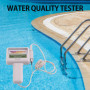 Testeur de pH ph metre electronique compteur de chlore, moniteur de qualité de l'eau 2 en 1 pour piscine, culture hydroponique, 