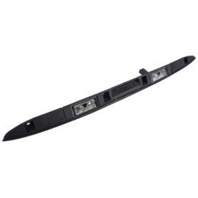 GLOSSY AUTO PARTS Poignée Bouton-poussoir du hayon Lampes d'immatriculation Compatible avec 2000-2006 X5 E53 3.0d 4.4i 4.6is #51