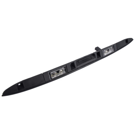 GLOSSY AUTO PARTS Poignée Bouton-poussoir du hayon Lampes d'immatriculation Compatible avec 2000-2006 X5 E53 3.0d 4.4i 4.6is #51