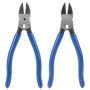 8 pouces de coupe affleurante pinces coupantes latérales coupeuses affleurantes pince diagonale pince coupante de nez de câble o