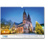 Calendrier mural suisse 2026 au format DIN A3 - Calendrier de voyage - Photos - Cadeau de Noël ou d'anniversaire - Calendrier me