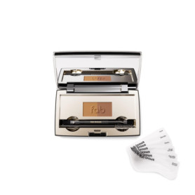 Fab Brows Beautiful Brows FAB BROWS KIT DUO - BRUN CLAIR & BRUN MOYEN - Light Brown & Medium Brown
