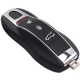 ProPlip Clé Plip Compatible avec Cayenne Carrera Boxster 911 Panamera Cayman Macan GT 3 Boutons Coque TELECOMMANDE