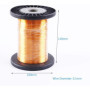 Fil de Cuivre Emaillé, 0.1mm 500g Cuivre Emaillé Fil Electromagnétique Inductance Bobine Utilisée pour les Transformateurs Induc