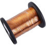 Fil de Cuivre Emaillé, 0.1mm 500g Cuivre Emaillé Fil Electromagnétique Inductance Bobine Utilisée pour les Transformateurs Induc
