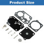 AUMEL Kit de Reconstruction de carburateur pour ZAMA RB-156 C1U-W43 C1U-W45 Poulan BVM210VS Ventilateur
