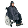HeRo24 - Poncho de pluie pour le fauteuil roulant, ainsi que pour le vélo ou comme protection contre la pluie