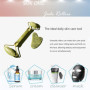 Jade Roller Gua Sha Visage Rouleau Face Facial pierre veritable Kit Massage Set Soin de la peau pour Anti-âge Réduire Les Rides 