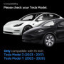 Spigen Glas.tR EZ Fit Verre Tesla Model 3 (2017-2023) / Model Y (2020-2025), Kit d'installation fourni, Anti-trace de doigt, Mat