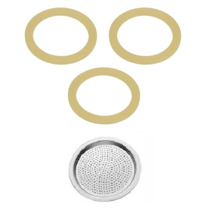 Alicia de Longhi 6 tasses 3 joints + 1 filtre EMK6 original