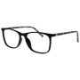 OPULIZE Arc Lunettes de Lecture Pack de 2 Montures Carrées Minces Élégantes Charnières à Ressort Anti-Rayures Noir Violet Branch