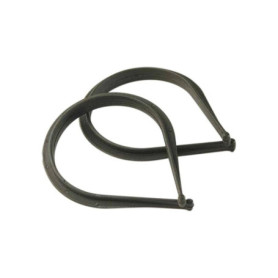 cyclingcolors 2X Protege Bas DE Pantalon Pince en Plastique Noir Universel Velo VTT