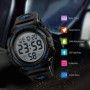 L LAVAREDO Montre numérique pour Homme – Montre de Sport Militaire étanche avec chronographe et rétroéclairage LED pour Homme, 0
