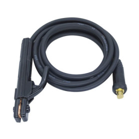 Pince de maintien pour électrodes de soudage avec porte-électrodes 200 A ou 300 A (16 mm²/200 A mandrin 9 mm (5 m)