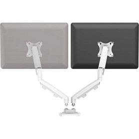 Fellowes 9683801 EPPA Bras d'écran Set Double Blanc 39 jusqu'à 16 kg