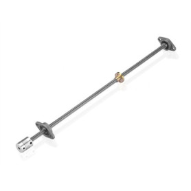 S SIENOC 1000mm 3D Imprimante 8mm Roulement Acier T8 Trapézoïdal Vis Tige Barre Linéaire Bar + Écrou de Cuivre + Arbre d'accoupl