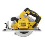 DeWalt DCS572N XR Scie circulaire sans balais 184 mm 18 V, Noir/Jaune