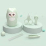 VOARGE Baby Set de manucure pour nouveau-né, Set de manucure pour bébé avec coupe-ongles sûr pour bébé, ciseaux, pincettes et li