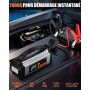 Onherm 7-in-1 Booster Batterie Voiture avec Gonfleur 150PSI, 2000A Demarreur Batterie Voiture pour Jusqu’à 8L Gaz ou 5L Diesel, 